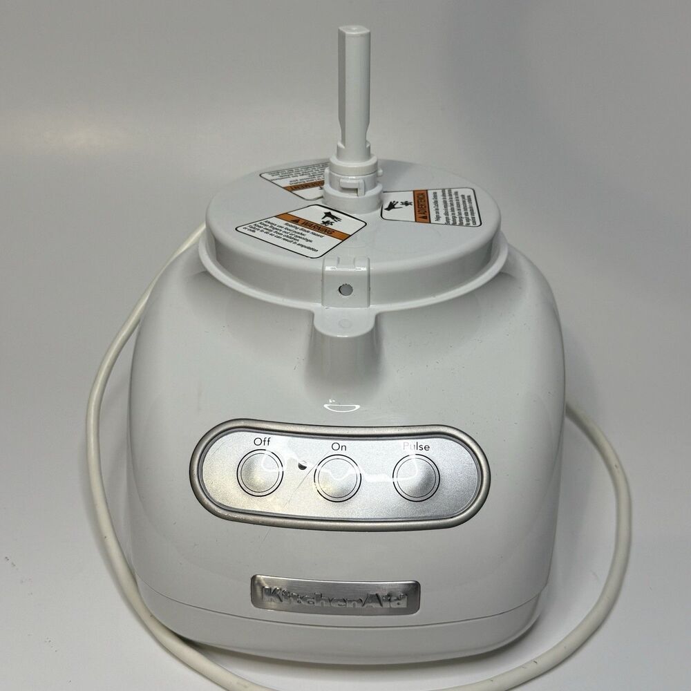 KitchenAid KFP715WH2 7‑Cup Food Processor BASE/MOTOR Only | Tested Works